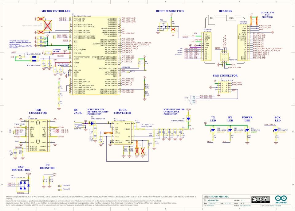 Orijinal Arduino® UNO R4 Minima